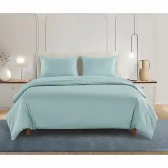 Costco Welhome 500 Thread Count Lyocell Cotton Blend Duvet Set in 3 colours, Double offer