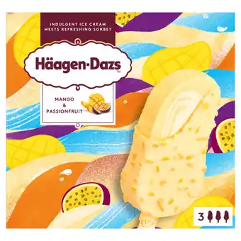 Asda Häagen-Dazs Mango & Passionfruit Ice Cream Sticks 3x80ml offer