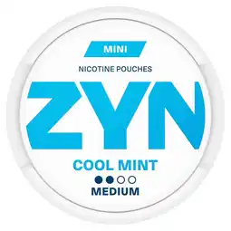 Asda ZYN Mini Cool Mint Nicotine Pouches offer
