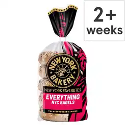 Tesco New York Bakery Everything Bagel 5 pack offer