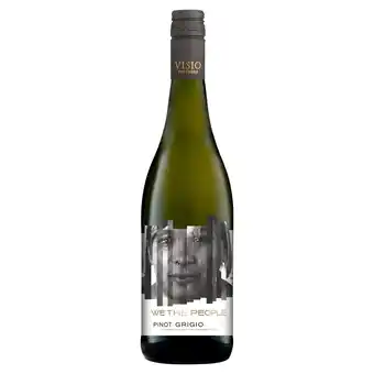 Tesco Visio Vintners We The People Pinot Grigio 75cl offer