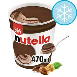 Tesco Nutella Ice Cream 470ml offer