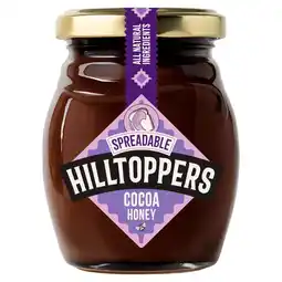 Tesco Hilltoppers Cocoa Honey Spread 225g offer