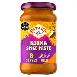 Tesco Patak's Korma Spice Paste 290g offer