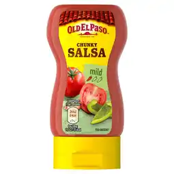 Tesco Old El Paso Squeezy Chunky Salsa 238G offer