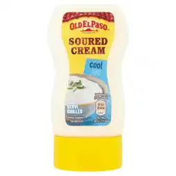 Tesco Old El Paso Squeezy Sour Cream 230G offer