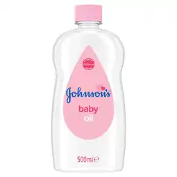 Tesco Johnson's Baby Oil 500ml offer