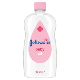 Tesco Johnson's Baby Oil 500ml offer