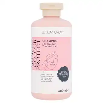 Tesco LEO BANCROFT SHAMPOO COLOUR PROTECT 400ml offer