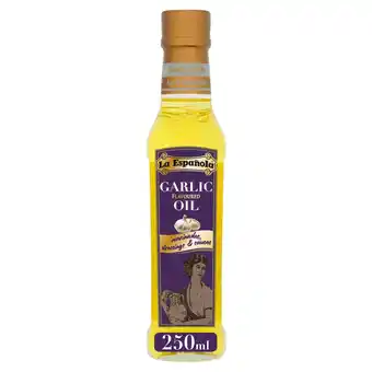 Tesco La Espanola Garlic flavoured Oil 250ml offer