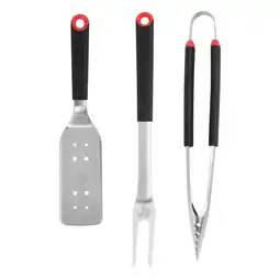 Tesco Fire Pit BBQ Tool Set 3 Piece offer