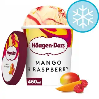 Tesco Haagen-Dazs Mango & Raspberry Ice Cream 460Ml offer