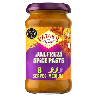 Tesco Pataks Jalfrezi Curry Paste 283G offer