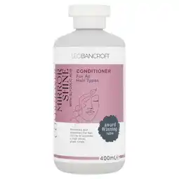 Tesco LEO BANCROFT CONDITIONER MIRROR SHINE WITH GLYCOLIC ACID 400ml offer