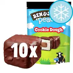 Tesco Ben & Jerry's Peaces Cookie Dough Ice Cream 10 Pack 160ml offer