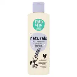 Tesco Fred & Flo Naturals Oat Chamomile & Lavender Bath Milk 250Ml offer