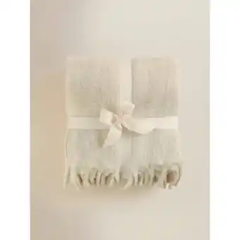 Asda George Home Natural Brushed Check Throw offer