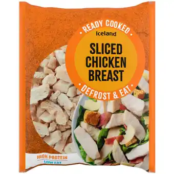Iceland Iceland Sliced Chicken Breast 500g offer