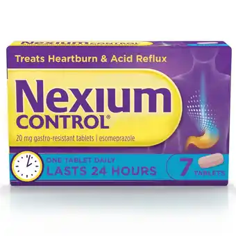 Morrisons Nexium Control Heartburn Relief Indigestion & Acid Reflux Tablets offer
