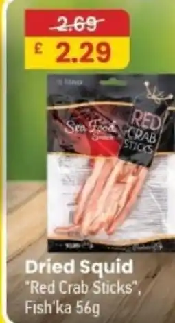 MyMINIMIX Dried Squid "Red Crab Sticks", Fish'ka offer