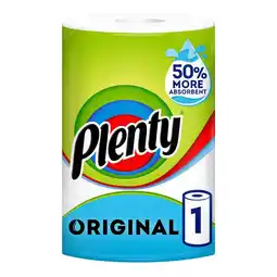 Tesco Plenty Original Kitchen Roll 1 Roll offer