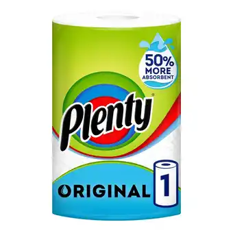 Tesco Plenty Original Kitchen Roll 1 Roll offer