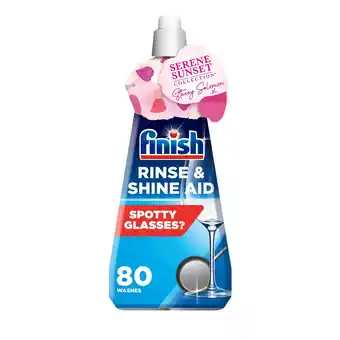 Tesco Finish Dishwasher Rinse & Shine Aid 400ml offer