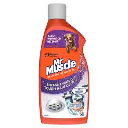 Tesco Mr Muscle Drain Hair Dissolver Gel 500ml offer