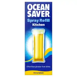Tesco OceanSaver Kitchen Spray Cleaner Refill Citrus Splash 9ml offer