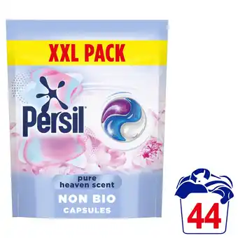 Tesco Persil Pure Heaven Scent Non Bio Laundry Washing Capsules 44 Washes 928g offer
