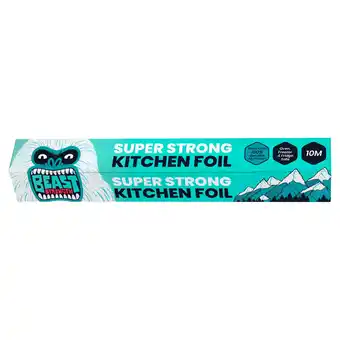 Tesco Beast Super Strong Kitchen Foil 30cm x 10m offer