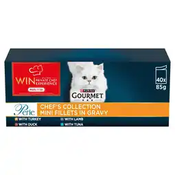 Tesco Gourmet Perle Cat Food Chef Collection 40X85g offer