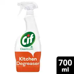 Tesco Cif Power & Shine Kitchen Cleaner Spray 700Ml offer
