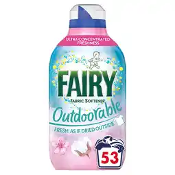 Tesco Fairy Outdoorable Fabric Conditioner Cherry Blossom & Nordic Cotton 53 Washes 742ml offer