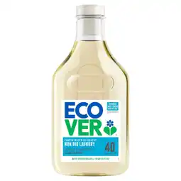Tesco Ecover Non Bio Concentrated Laundry Liquid 1.43Litre 40 Wash offer