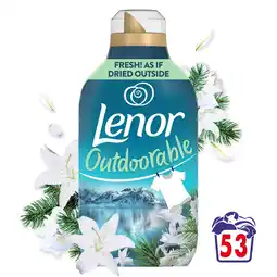 Tesco Lenor Outdoorable Northern Solstice Fabric Conditioner 53 Washes 742ml offer