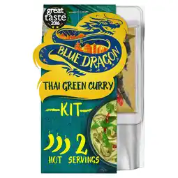 Tesco Blue Dragon 3 Step Thai Green Curry 253G offer