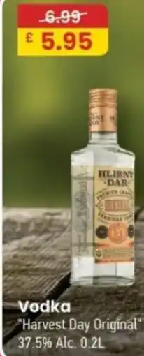 MyMINIMIX Vodka "Harvest Day Original" offer