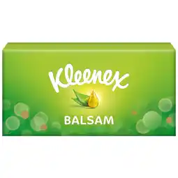 Tesco Kleenex Balsam Tissues Single Box 64 Pack offer