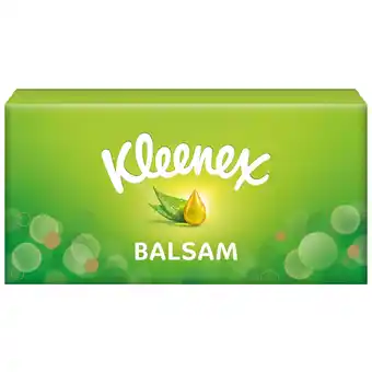 Tesco Kleenex Balsam Tissues Single Box 64 Pack offer