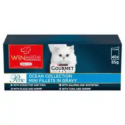 Tesco Gourmet Perle Cat Food Ocean Collection 40X85g offer