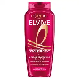 Tesco L'Oreal Elvive Colour Protect Shampoo 400Ml offer