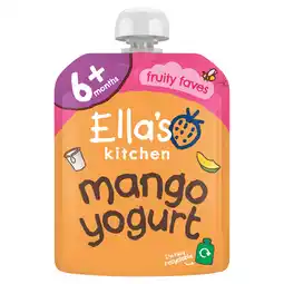 Tesco Ella's Kitchen Greek Yogurt Mango 90G offer