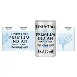 Tesco Fever Tree Light Tonic Water 15X150ml offer