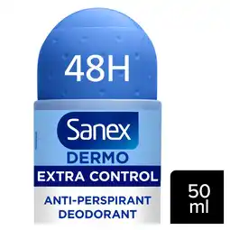 Tesco Sanex Dermo Extra Control Deodorant 50Ml offer