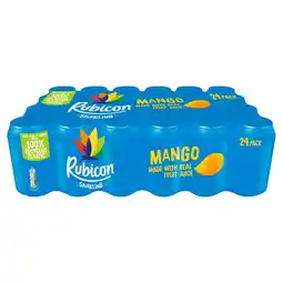Tesco Rubicon Sparkling Mango 24 X 330Ml offer