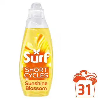Tesco Surf Magnifi-Scent Wash Sunshine Blossom Laundry Detergent 31 Washes 837ml offer