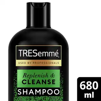 Tesco Tresemme Replenish & Cleanse Shampoo 680ml offer