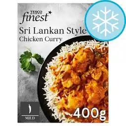 Tesco Tesco Finest Sri Lankan Style Chicken Curry 400g offer