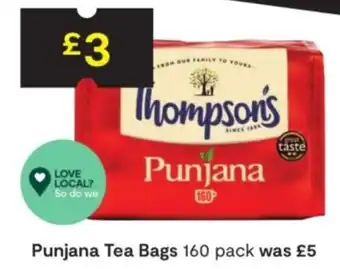 SuperValu Punjana Tea Bags offer